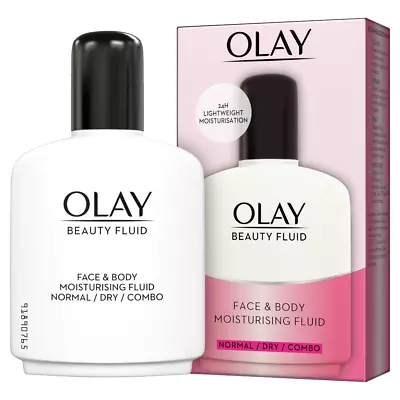 Olay Beauty Fluid Moisturizer Face & Body NormalDryCombo 200 Ml • $27.49