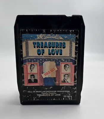 8 Track Tape Hall Of Music DD-1017-8 VARIOUS Treasures Of Love • $9.50