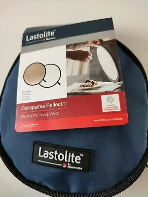 New Lastolite LR1206 30cm (12 ) Collapsible Reflector Sunfire/White Reversible  • £8.49