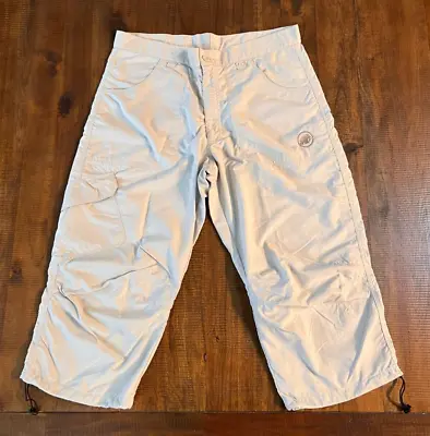 Mammut Outdoor Taupe Hiking Capri Pants Women's M/L (see Description Below) • $18.99