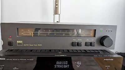 Vintage NAD Model 4020A Stereo AM/FM Tuner Works Well • $60
