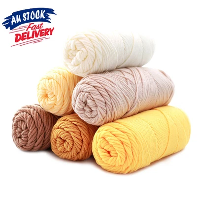 $10.69 • Buy 2X 8Ply Macrame Crochet Wool String Super Soft Acrylic Cord Craft Knitting Yarn