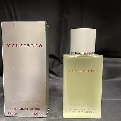 Moustache By Rochas For Men After Shave Splash 2.5 Fl Oz New In Box • $49.99