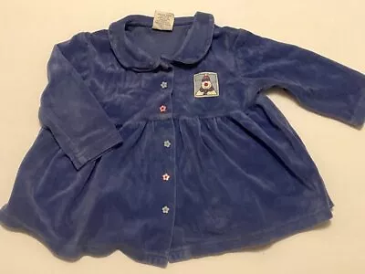 MULBERRIBUSH Girls' LSl SNOWMAN Velour Swing Top ~ Sz 24m • $12.99