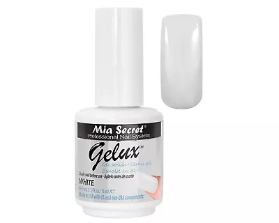 Mia Secret Gelux A Super Long Lasting Semi-permanent Gel Polish - White (0.5 Oz) • $13.80