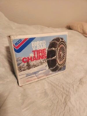 $60 • Buy Acco Weed V-Bar Tire Chains 1817 Open Box