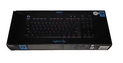 Logitech G PRO X TKL Mechanical Gaming Keyboard GX Blue Clicky QWERTY UK Layout • £54.99