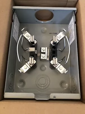 $189 • Buy Eaton Meter Socket 100 Amp Horn Bypass  Ringless  5 Jaw Ughtrs101bch