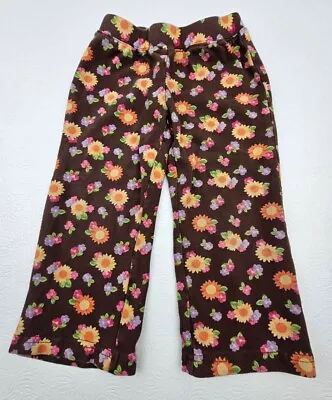 Gymboree Sunflower Smiles Baby Girls Size 2T Pullon Pants Brown/Sunflowers 2013 • $11.31