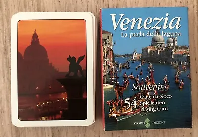A Pack Of Modiano Souvenir Playing Cards  Of Venezia / Venice - Pictorial Fronts • $9.87