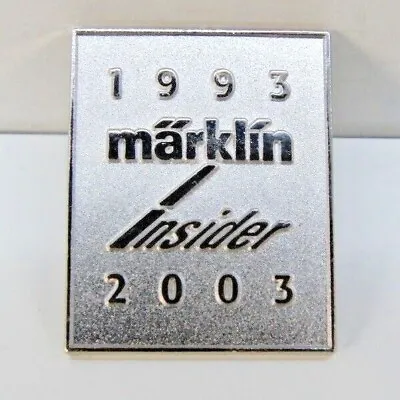 Märklin Pin Märklin Insider Club 1993 - 2003 New #16471 • $6.59