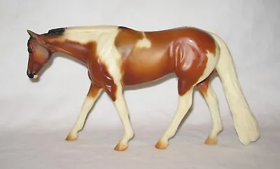 Peter Stone Model Horse Western Pleasure Chestnut And White Signed Kola • $64.07