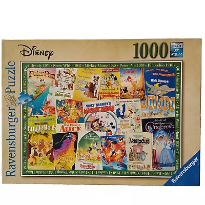 Ravensburger - 1000 Piece - Disney: Vintage Posters - Jigsaw Puzzle -2018 NIB • $18