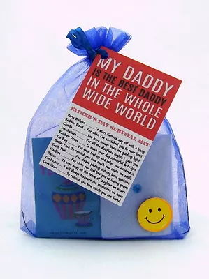 £3.85 • Buy Fathers Day Birthday Fabulous Gift Card Present Survival Kit Personalised Dad