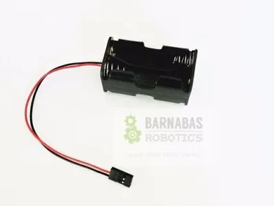6V RC 4 X AA Battery Holder With Futaba Plug For Receiver Cars Heli Planes Boats • $9.99