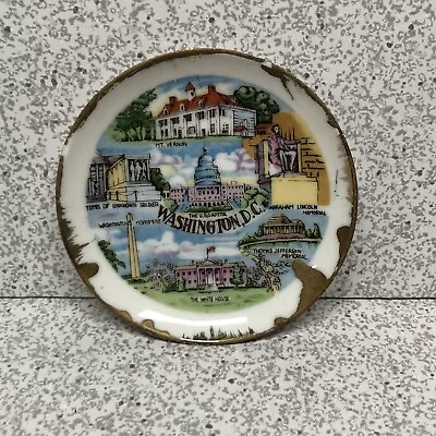 Silberne 4  Collector States Plate Washington DC USA Made In Japan Vintage • $3.99