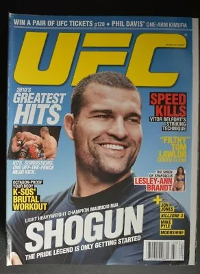 UFC Magazine #9 Shogun Rua Cover February/March 2011 • $9.99