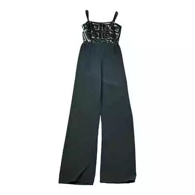 70's Vintage Jumpsuit Catsuit - Disco Sequins Alyce Designs S • $60