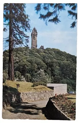 Wallace Monument Stirling Postcard Sent In 1968 • £2