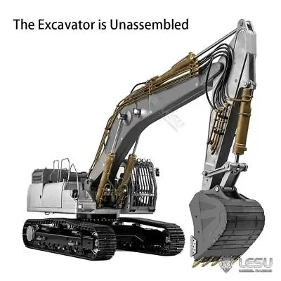 LESU 1/14 SK500L RC Unassembled Hydraulic Excavator Metal Digger Kits (Pre-Sale) • $4999.90