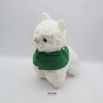 Alpaca C0105 Alpacasso White Green Cape  Amuse Plush 6  Toy Doll Japan • $12.67