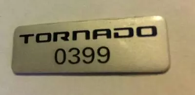 Genuine Ford BA BF Build Number Badge FPV F6 Tornado 0399 • $100