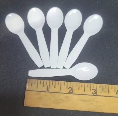  Taster Mini Sample Spoons Lot Of (500) 3  White Fast Free Shipping  • $17.95