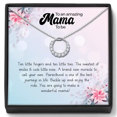 Pregnancy Gift For Friend Necklace Gift For First Time Mum Gifts For Mum To Be • £19.95