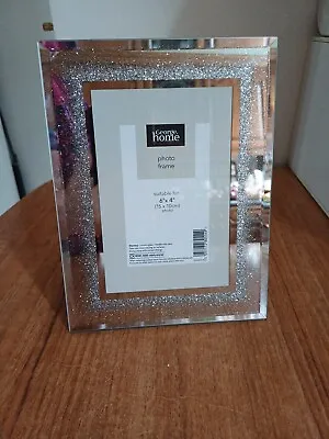  Glitz And Mirror 6 4x6-inch  Picture Frame • £5.50