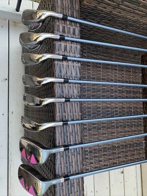 $130 • Buy Zevo Women XSD Hybrid Golf Club Set Right Hand Graphite Ladies Flex 8 Clubs