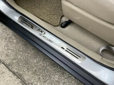 For Mazda 3 6 CX3 CX5 CX30 Car Accessories Door Sill Protector Scuff Plate Trim • $51.69