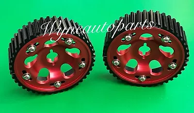 Adjustable Cam Gears Fit 03-05 Neon SRT-4 / 95-99 Neon 2.4L Swap ( Pair ) Red • $181.99