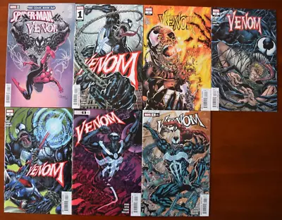 VENOM Vol 5 2021 Lot Set Run 1-6 Spiderman Venom Marvel Comics 2024 KEYS 1st App • $29.99