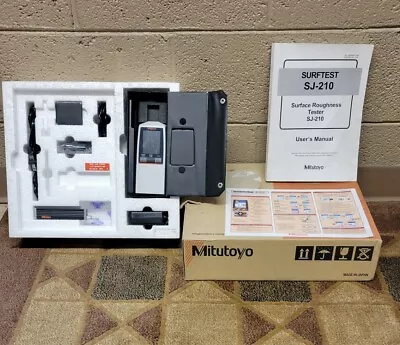 Mitutoyo Surface Roughness Tester 178-561-12A Surftest SJ-210 Color 14200 Micron • $2200