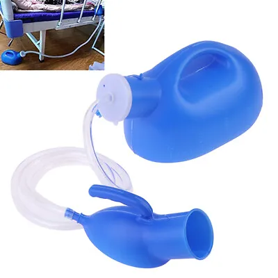 2000ml Portable Urinal Pee Bottle With Pipe Hospital Male Potty Outdoor Camp ZDP • £9.85