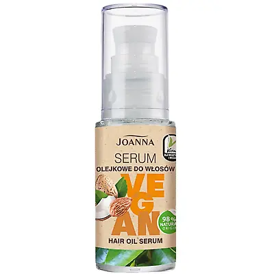 £7.89 • Buy JOANNA Vegan Hair Oil Serum With Shea Butter For Dry And Damaged Hair 30ml *NEW*