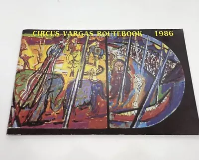 Vintage Circus Vargas Route Guide 1986 • $14