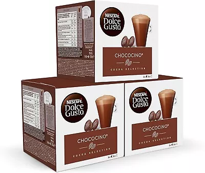 Nescafé Dolce Gusto Chococino Coffee Pods (Pack Of 3 48 Capsules) • £8.85