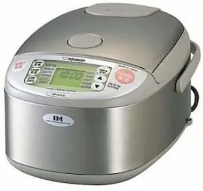 ZOJIRUSHI Electronic Rice Cooker NP-HLH10-XA Stainless 220-230V NEW From Japan • $620.15