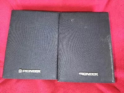 Pioneer Speakers CS-X500-K Mini Studio Wall Shelf Speakers Full Range Cone 40W  • $20