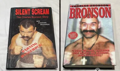 CHARLES BRONSON BOOK X2 • £35