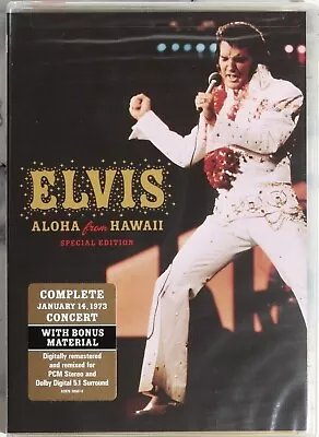 Elvis - Aloha From Hawaii Special Edition (DVD 2006) NEW & SEALED • $19.99