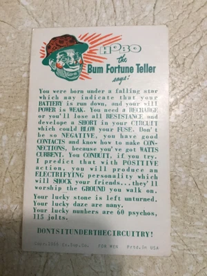 $0.99 • Buy Rare Risque  JOKE  Card Kennywood Park 1960’s S Post WW2 Pittsburgh PA