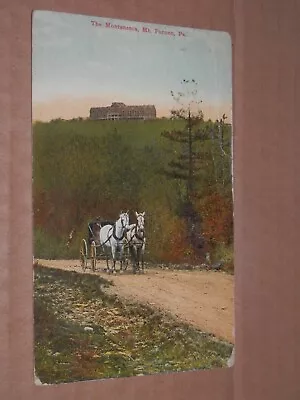 Mt. Pocono Pa - 1912 Postcard - The Montanesca • $5.50