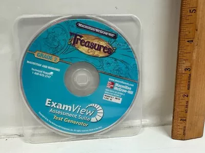 TX Treasures Triumph Grade 2 CD Macmillan McGraw Hill Homeschool ExamView Test • $8.49