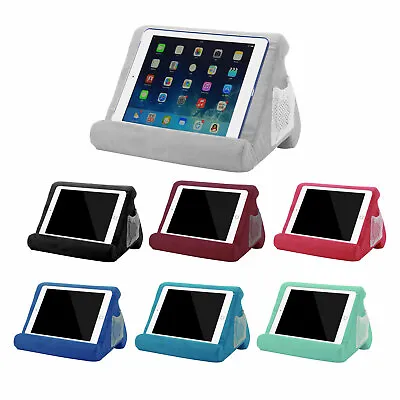 Soft Pillow Lap Stand For IPad Holder Tablet Multi-Angle Phone Cushion Laptop • £10.69
