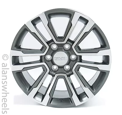 4 NEW GMC Sierra Yukon Denali Gunmetal Machined Face 20” Wheels Rims Lug 5822 • $1495