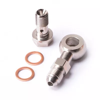 Banjo Bolt Kit Fit AUDI TT S3 1.8T 225HP K04-020 K04-023 2.5mm Hole Oil Feed • $12.90