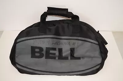 Bell Helmets Motorcycle Helmet Bag Black Carry Duffle Travel Case Bag Cover Mx • $35