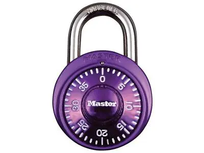 Master Lock Stainless Steel Fixed Dial Combination 38Mm Padlock MLK1533 • £7.65